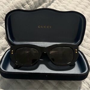 Gucci Black Designer Sunglasses